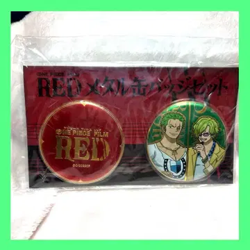 원피스 필름 레드 메탈 캔뱃지 세트