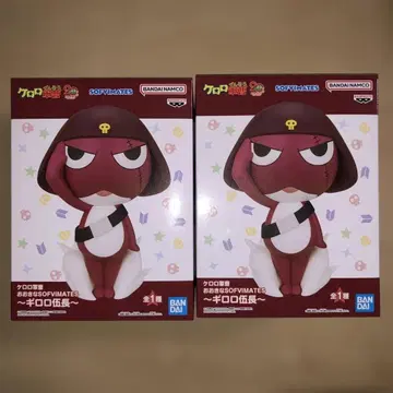 개구리 중사 케로로 커다란 SOFVIMATES 기로로 소위 2체 세트