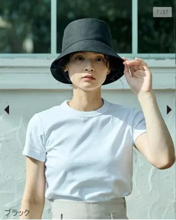 선배리어 버킷햇 블랙