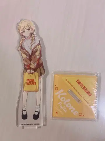 후지타 코토네 아크릴 스탠드 타워 레코드