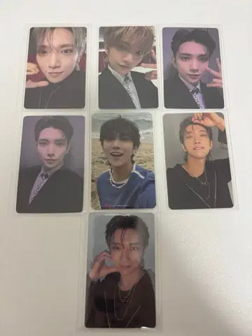 SEVENTEEN 조슈아 혜택 영통 트레이딩 카드 세트