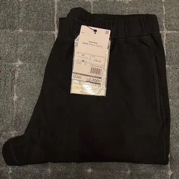 WORKMAN MEDIHEAL ROOM 스웨트 팬츠 블랙 LL 사이즈