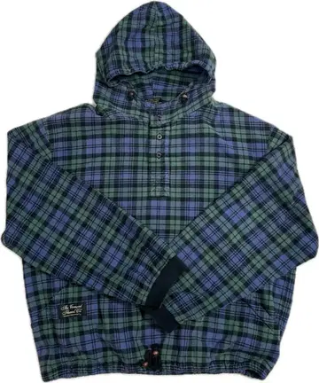 90s cotton anorak hoodie made in U.S.A