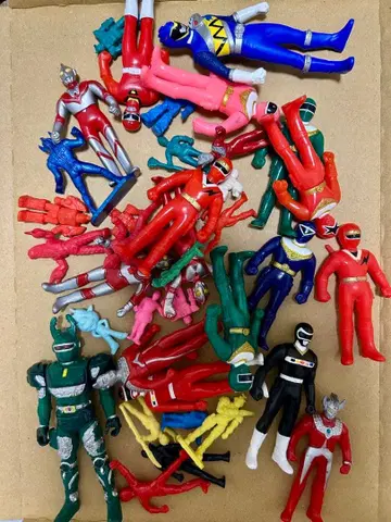 슈퍼전대 히어로 울트라맨 특촬물 소프트 비닐 레트로 묶음 판매