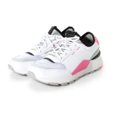 PUMA 화이트/핑크 캐주얼 스니커즈
