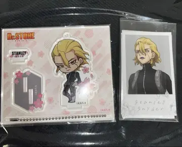 Dr.STONE 아크릴 스탠드 꽃놀이 벚꽃 에테르노레시 스탠리 사진