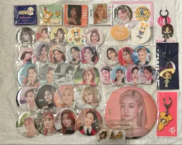 TWICE 지효 캔뱃지 핀 배지 키링