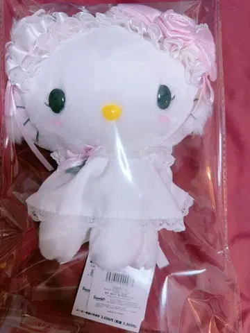 챠미키티 봉제 인형 화이트 프릴 디자인 산리오4