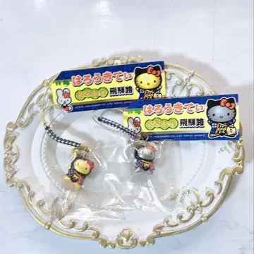 헬로키티 기후 한정판 히다지 골드 실버 사루보보 지역 한정 키티
