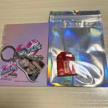 kiss of life 키오프 팝업 부적 아크릴 키링