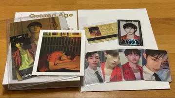 NCT 2023 golden age 앨범 윈윈 트레이딩 카드 웨이션