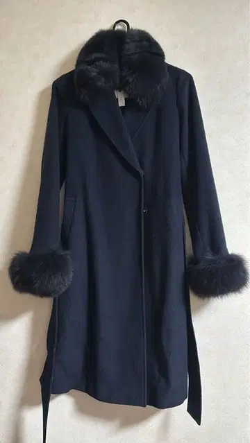 CECIL McBEE 세실 맥비 퍼 롱 코트