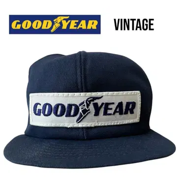 레어 USA제 80-90s GOOD YEAR 캡 와펜 빈티지