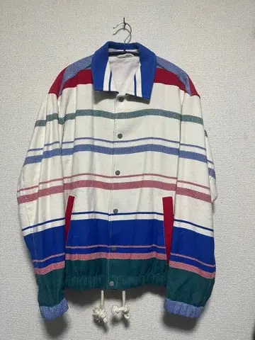 ZARA 보더 스냅 자켓 L 사이즈