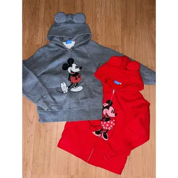 도쿄 디즈니 리조트 미키 미니 후드티 S