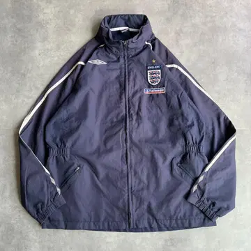 엄브로 잉글랜드 대표 나일론 자켓 축구 3XL 네이비 16128