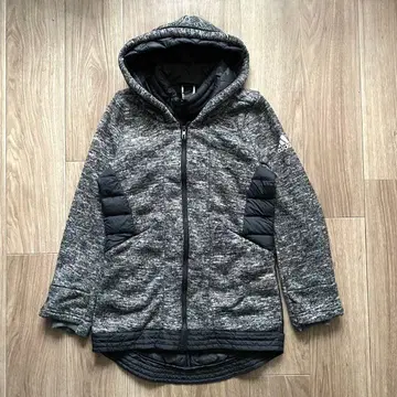 adidas NUVIC 하이브리드 패딩 자켓 니트 플리스