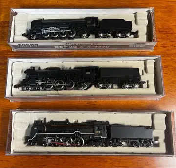 N 게이지 증기기관차 6량 세트 블랙