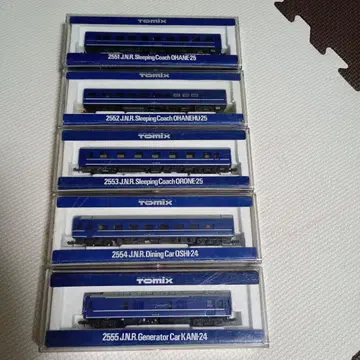 국철 여객차 24.25형 2551.2552.2553.2554.2555