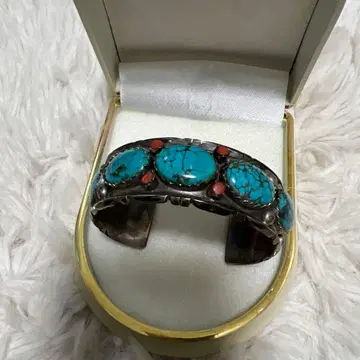 터콰이즈 실버 뱅글