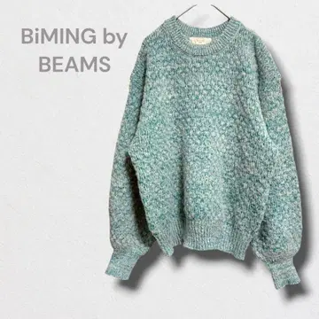 비밍 바이 빔즈 니트 스웨터 볼륨 소매 큼직하게 짠 넉넉한