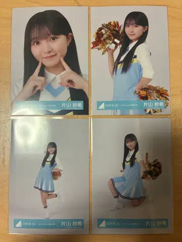 히나타자카46 브로마이드 가타야마 사키 오모테나시회 오히로메 의상