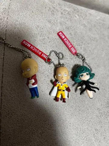 원펀맨 키링 키체인 3개