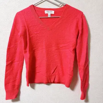 NORDSTROM 캐시미어 100% Cashmere M 핑크 스웨터