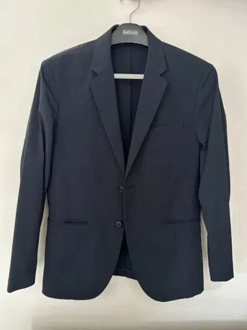 UNIQLO 남성용 슬림핏 자켓 네이비 새상품급