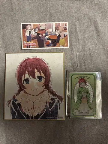 니지가사키 학원 스쿨 아이돌 동호회 아크릴 카드 색지 엠마