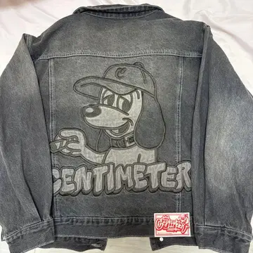centimeter 데님 자켓 브라운 M 사이즈