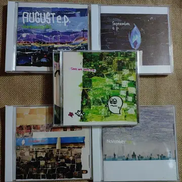 the band apart 통신 판매 한정판 CD 5장 세트