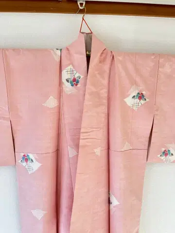 기모노  핑크