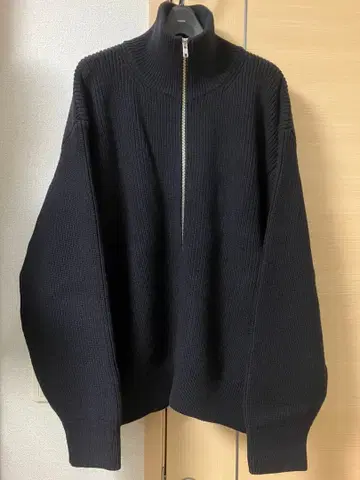 stein OVERSIZED DRIVERSKNIT ZIP JACKET