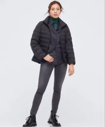 유니클로 울트라 라이트 다운 자켓 M 블랙