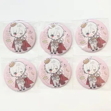 AtR 마후마후 왕관 캔뱃지 6점