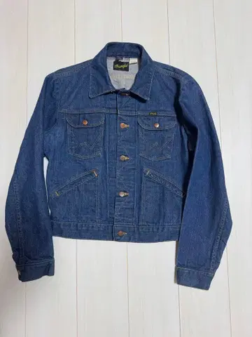 Wrangler 데님 자켓 인디고