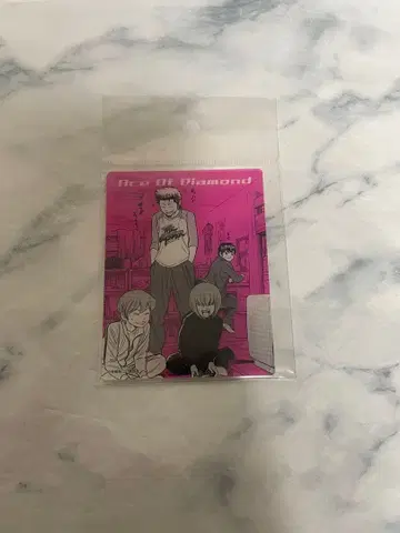 다이아몬드 A DMM 스크래치 아크릴 카드