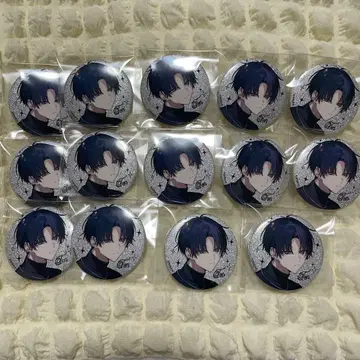 무라쿠모소에 스푼 캔뱃지 14개