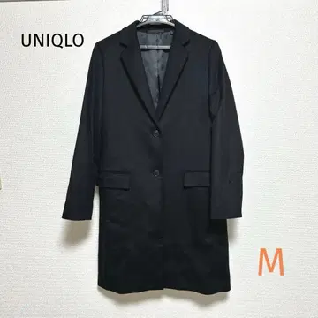 [ 새상품급 ] 유니클로 UNIQLO 울 캐시미어 체스터 코트 M