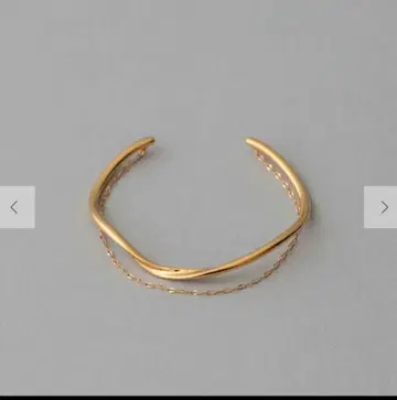 ete 에테 레이어드 뱅글 페탈 체인