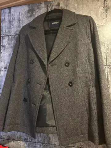 EASTBOY 그레이 피 코트 11호 ( L )