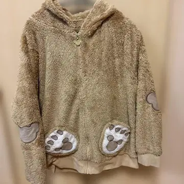 귀한 더피 후드티 디즈니 여성용 LL 사이즈 복슬복슬