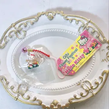 지역 한정 키티 기후 플라워 페스티벌 매달기 스트랩