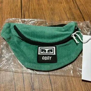 OBEY 오베이 코듀로이 바디백 힙백