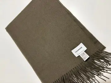 새상품급 유나이티드 애로우즈 캐시미어 100% 대형 머플러 브라운