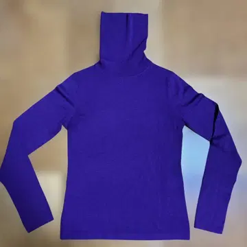 [ 여성용 ] theory 울 터틀넥 스웨터 사이즈 2 보라색