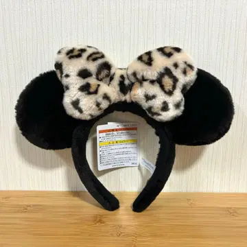 디즈니 미니 머리띠 레오파드 무늬