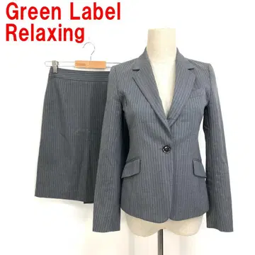A7101 그린 라벨 릴랙싱 스커트 정장 세트 그레이 34