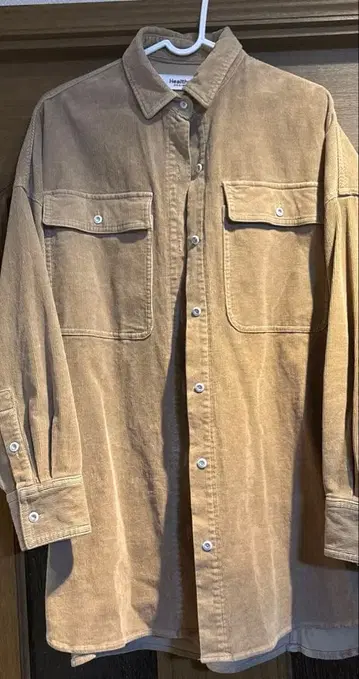 Healthy DENIM 코듀로이 오버 셔츠